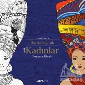 Etnik Kadınlar Boyama Kitabı - 1