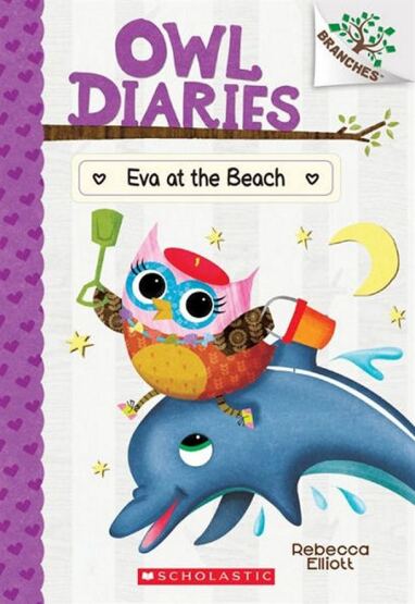 Eva at the Beach - Owl Diaries - 1