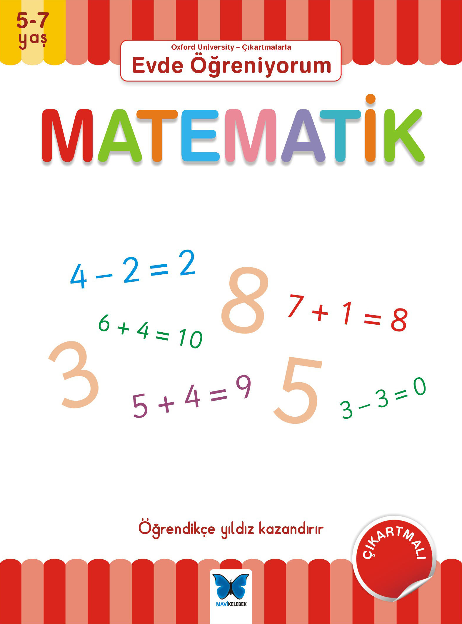 Oxford University - Çıkartmalarla Evde Öğreniyorum Matematik 5-7 Yaş