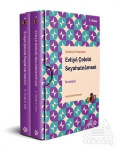Evliya Çelebi Seyahatnamesi İstanbul 1. Kitap (2 Cilt Kutulu) - Yeditepe Yayınevi