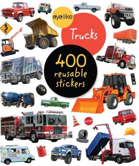 Eyelike Stickers: Trucks - Workman Publishing Company