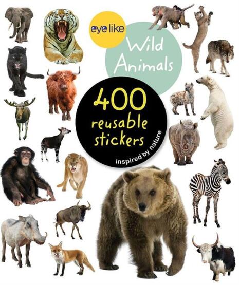 Eyelike Stickers: Wild Animals - Eyelike Stickers - Workman Publishing Company