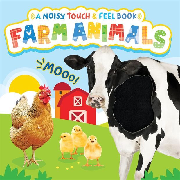 Farm Animals (A Noisy Touch And Feel Book)