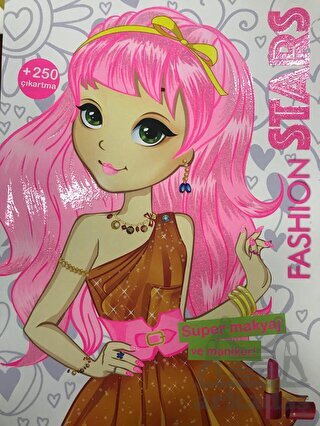 Fashion Stars Süper Makyaj Ve Manikür - 250 Çıkartma - Çiçek Yayıncılık