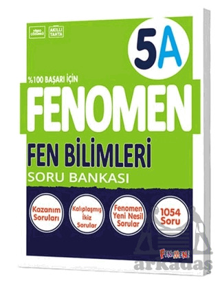 Fenomen 5 Fen Bilimleri (A) Soru Bankası - Fenomen Yayınları