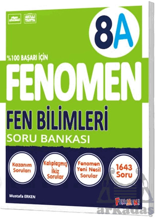 Fenomen 8 Fen Bilimleri A Soru Bankası - Fenomen Yayınları