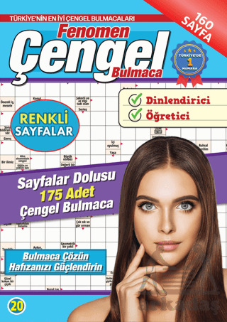 Fenomen Çengel Bulmaca 20 - Maxi Yayıncılık