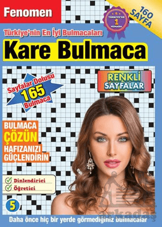 Fenomen Kare Bulmaca 5 - Maxi Yayıncılık