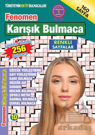 Fenomen Karışık Bulmaca 10 - Maxi Yayıncılık