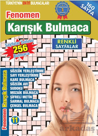 Fenomen Karışık Bulmaca 11 - Maxi Yayıncılık