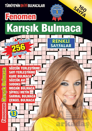 Fenomen Karışık Bulmaca 13 - Maxi Yayıncılık