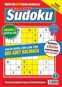 Fenomen Sudoku 1 - Maxı Yayıncılık