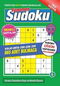 Fenomen Sudoku - 6 - Maxı Yayıncılık