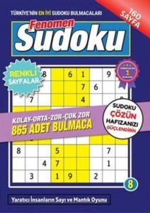 Fenomen Sudoku - 8 - Maxı Yayıncılık