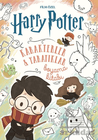 Film Özel Harry Potter Karakterler Ve Yaratıklar Boyama Kitabı - 1
