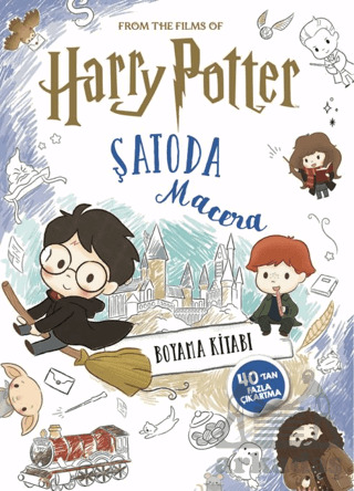 Film Özel Harry Potter Şatoda Macera Boyama Kitabı - Beta Kids