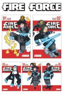 Fire Force - Alev Gücü 1-2-3-4-5 Manga Seti - 1
