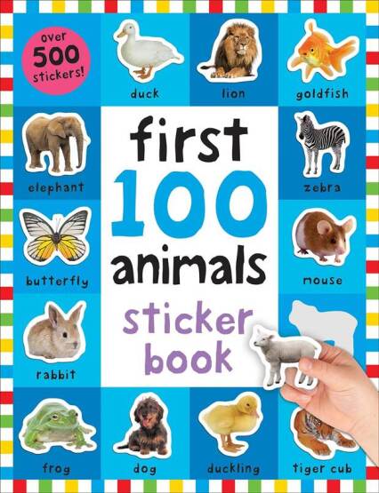 First 100 Stickers: Animals
Over 500 Stickers
- First 100 - Priddy Books USA