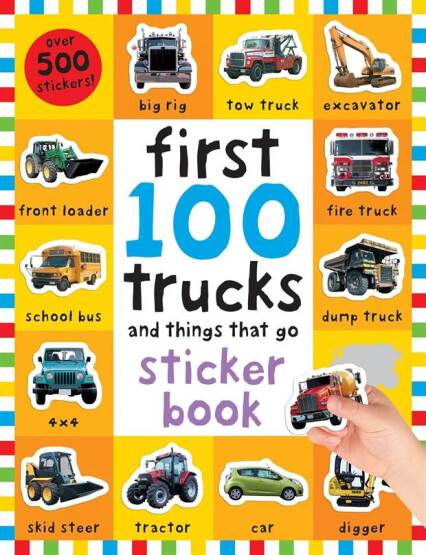 First 100 Stickers: Trucks and Things That Go
Sticker Book, With Over 500 Stickers
- First 100 - Priddy Books USA