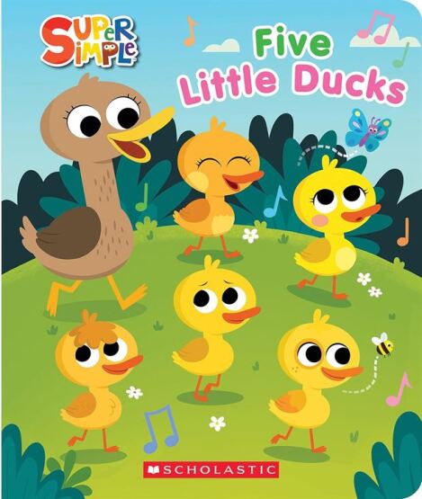 Five Little Ducks Squishy Countdown Book - Super Simple - Scholastic UK