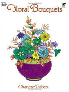 Floral Bouquets Coloring Book - 1