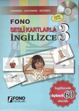 Fono Sesli Kartlarla İngilizce 3 (Cdli) - Fono Yayınları