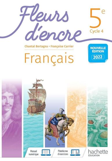 Français 5e cycle 4 Fleurs d'encre - 1