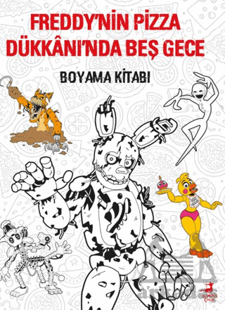 Freddy’Nin Pizza Dükkanı’Nda Beş Gece - Boyama Kitabı - Olimpos Çocuk