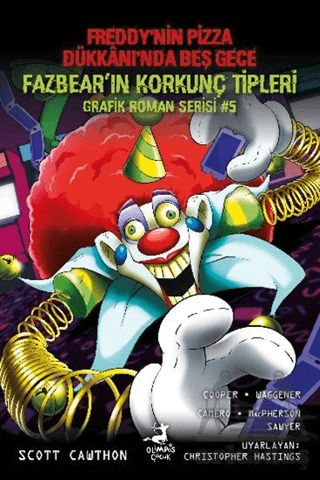 Freddy'nin Pizza Dükkanı'nda Beş Gece Fazbear'ın Korkunç Tipleri Grafik Roman Serisi 5 - 1