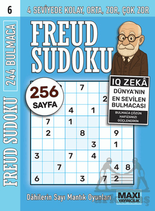 Freud Sudoku 6 - Maxi Yayıncılık