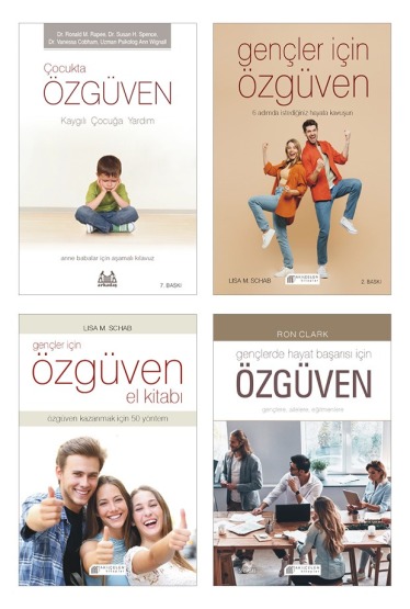 Gençler İçin Özgüven Seti - Çocukta Özgüven Kaygılı Çocuğa Yardım, Gençler İçin Özgüven, Gençler İçin Özgüven El Kitabı, Gençlerde Hayat Başarısı İçin Özgüven - 1