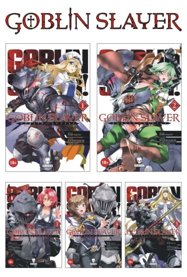 Goblin Slayer - Goblin Avcısı 1-2-3-4-5 Manga Seti - Kurukafa Yayınevi