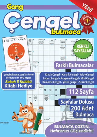 Gong Çengel Bulmaca 16 - Maxi Yayıncılık