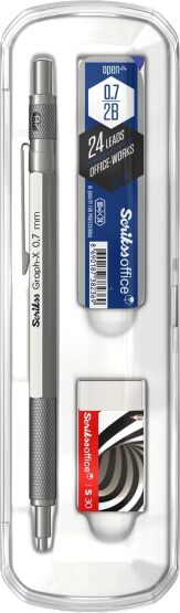 GRAPH-X 3'LÜ SET 0.7 MM KURŞUN GRİ - 1