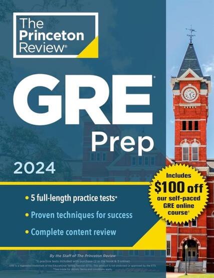 GRE Prep, 2024 - Princeton Review USA