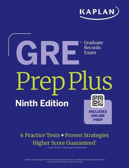 GRE Prep Plus 2025 - Kaplan Test Prep - 1