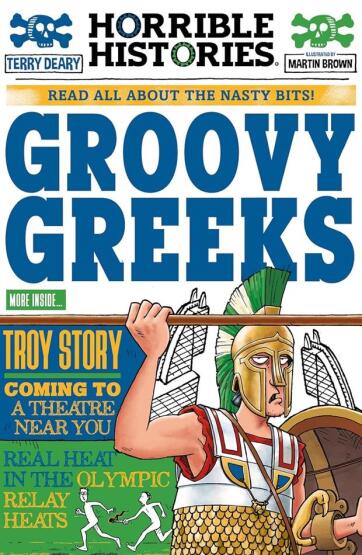 Groovy Greeks Read All About the Nasty Bits! - Horrible Histories - 1