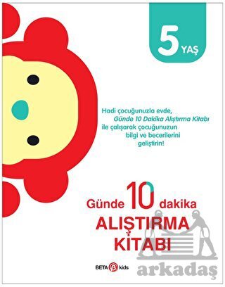Günde 10 Dakika Alıştırma Kitabı 5 Yaş - 1
