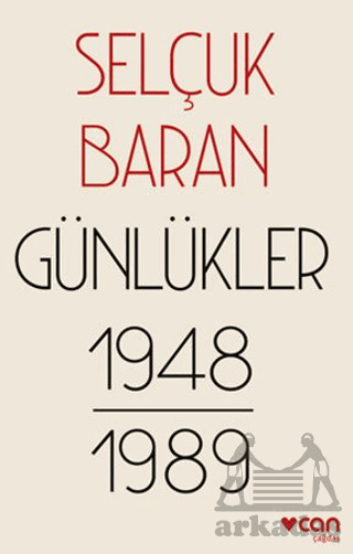 Günlükler (1948-1989) - Can Yayınları