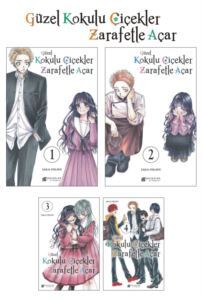 Güzel Kokulu Çiçekler Zarafetle Açar Cilt 1-2-3-4 Manga Seti - 1