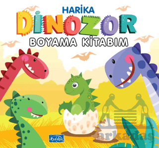Harika Dinozor Boyama Kitabım - 2