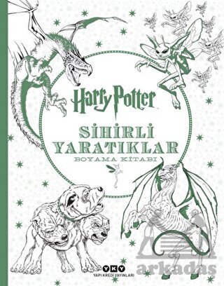 Harry Potter Sihirli Yaratıklar Boyama Kitabı - 1