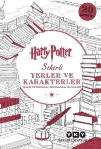 Harry Potter Sihirli Yerler Ve Karakterler - Kartpostal Boyama Kitabı - 1