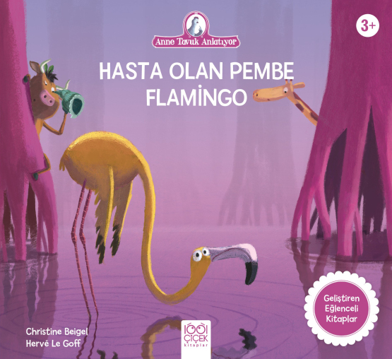 Hasta Olan Pembe Flamingo - 1001 Çiçek Kitaplar