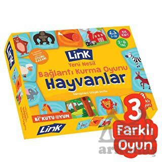 Hayvanlar - Link Yeni Nesil Bağlantı Kurma Oyunu - 1