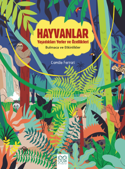 Hayvanlar - Yaşadıkları Yerler ve Özellikleri -Bulmaca ve Etkinlikler - 1