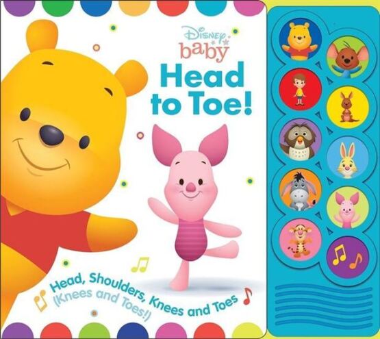 Head to Toe! 10-Button Sound Book - PI Kids