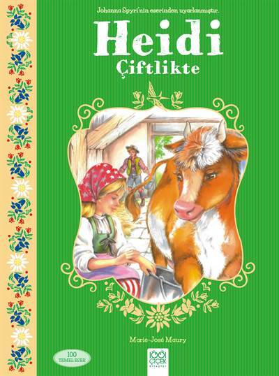 Heidi Çiftlikte - 1001 Çiçek Kitaplar