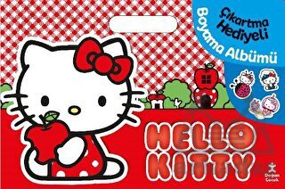 Hello Kitty Çıkartma Hediyeli Boyama Albümü - Doğan Çocuk