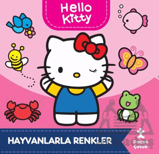 Hello Kitty-Hayvanlarla Renkler - 1